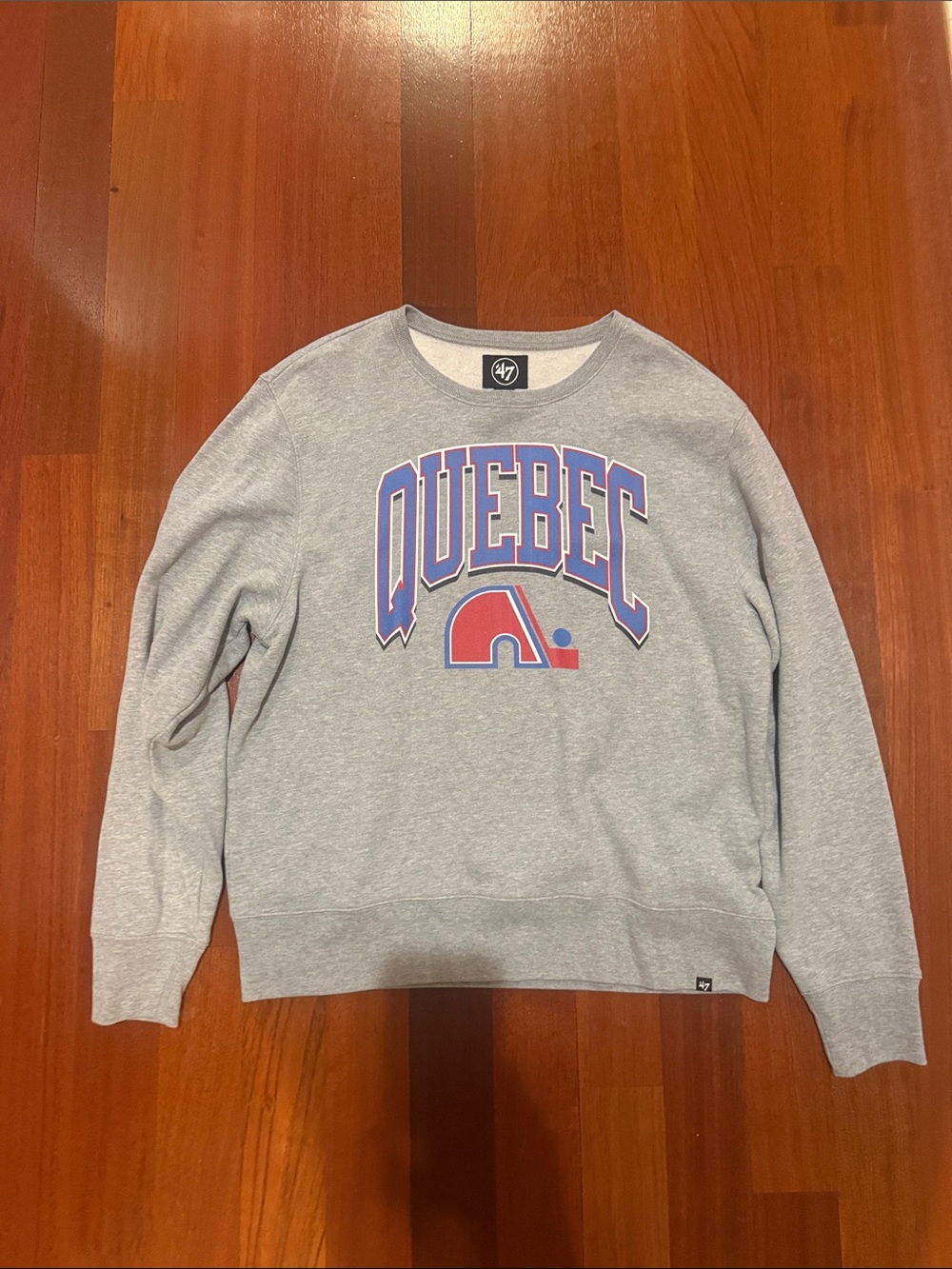 ‘47 Brand Quebec Nordiques Crewneck Sweatshirt
